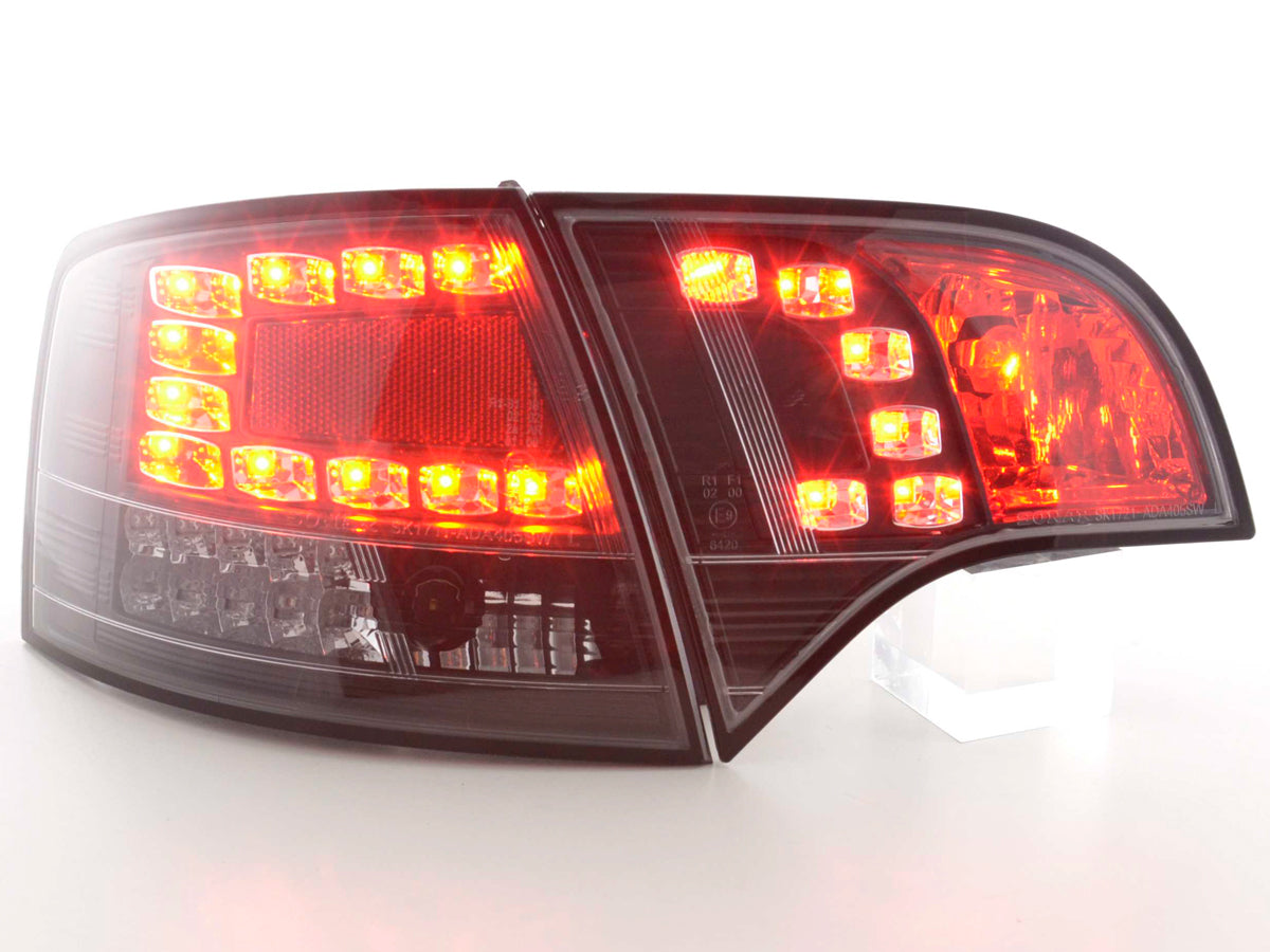 LED Rückleuchten Set Audi A4 Avant Typ 8E 04-08 schwarz LED Rückleuchten Set Audi A4 Avant Typ 8E 04-08 schwarz